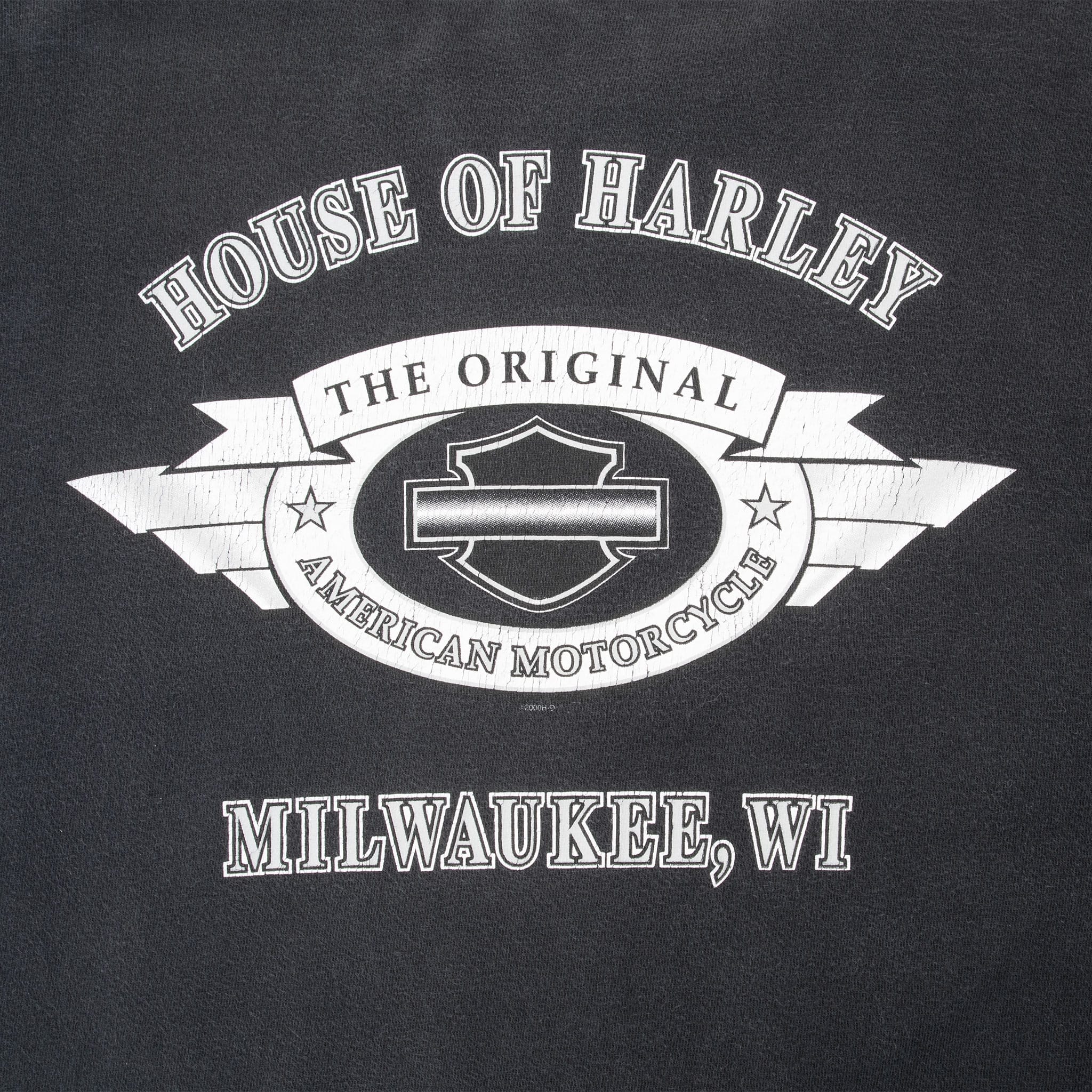 Vintage Harley Davidson Milwaukee Wisconsin Tee Shirt 2000 Size XL Made In Usa