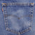 Beautiful Indigo Levis 505 Jeans Made in USA with Medium Light wash With Some light Whiskers.  Size on Tag 36X30 Actual Size 35X30 Back Button #532