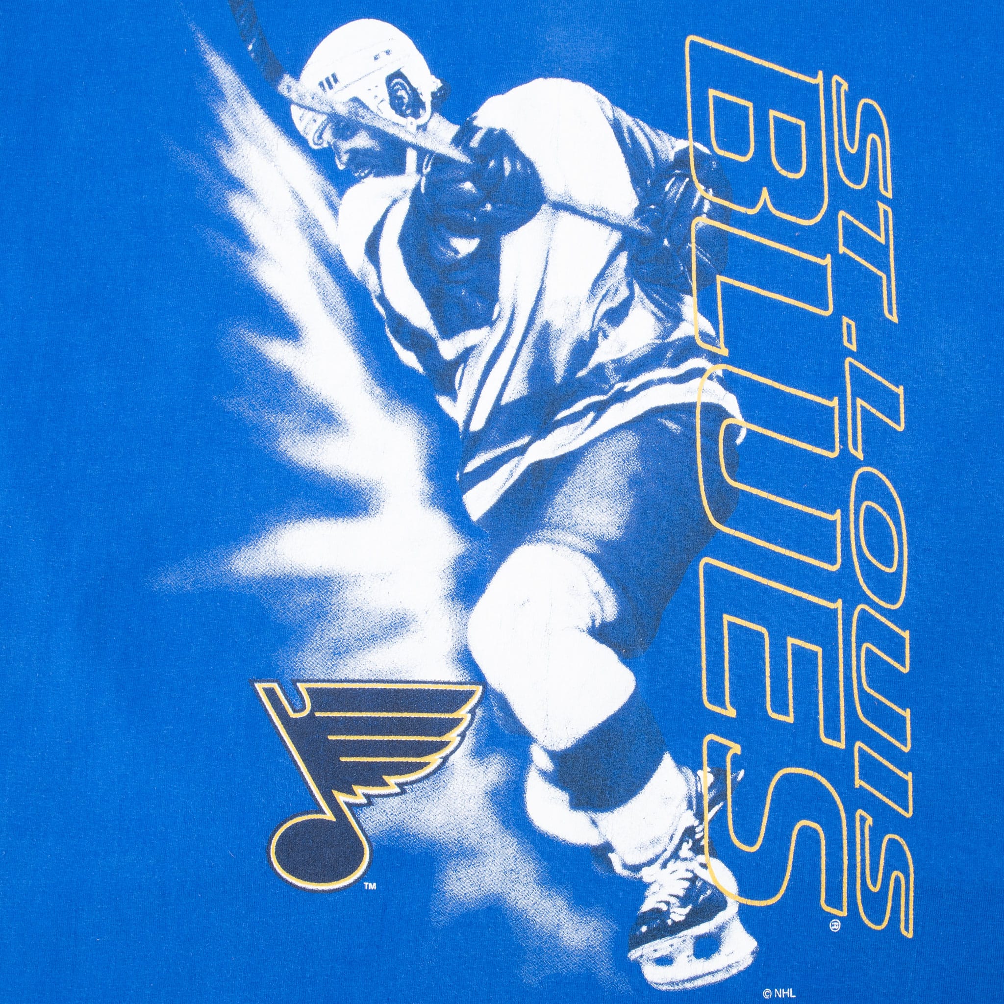 Vintage Nhl St Louis Blues Tee Shirt 2000S Size Medium