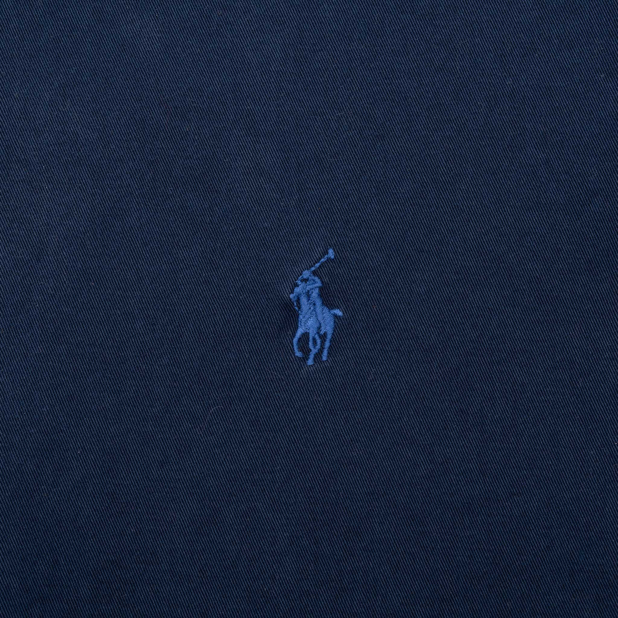 Vintage Ralph Lauren Blue Shirt 1990S Size Large