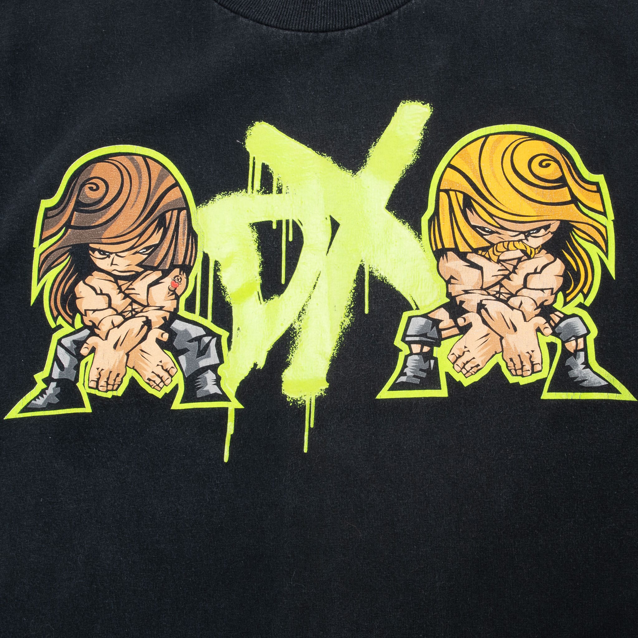 Vintage Wwe D Generation X Tee Shirt 2002 Size Medium