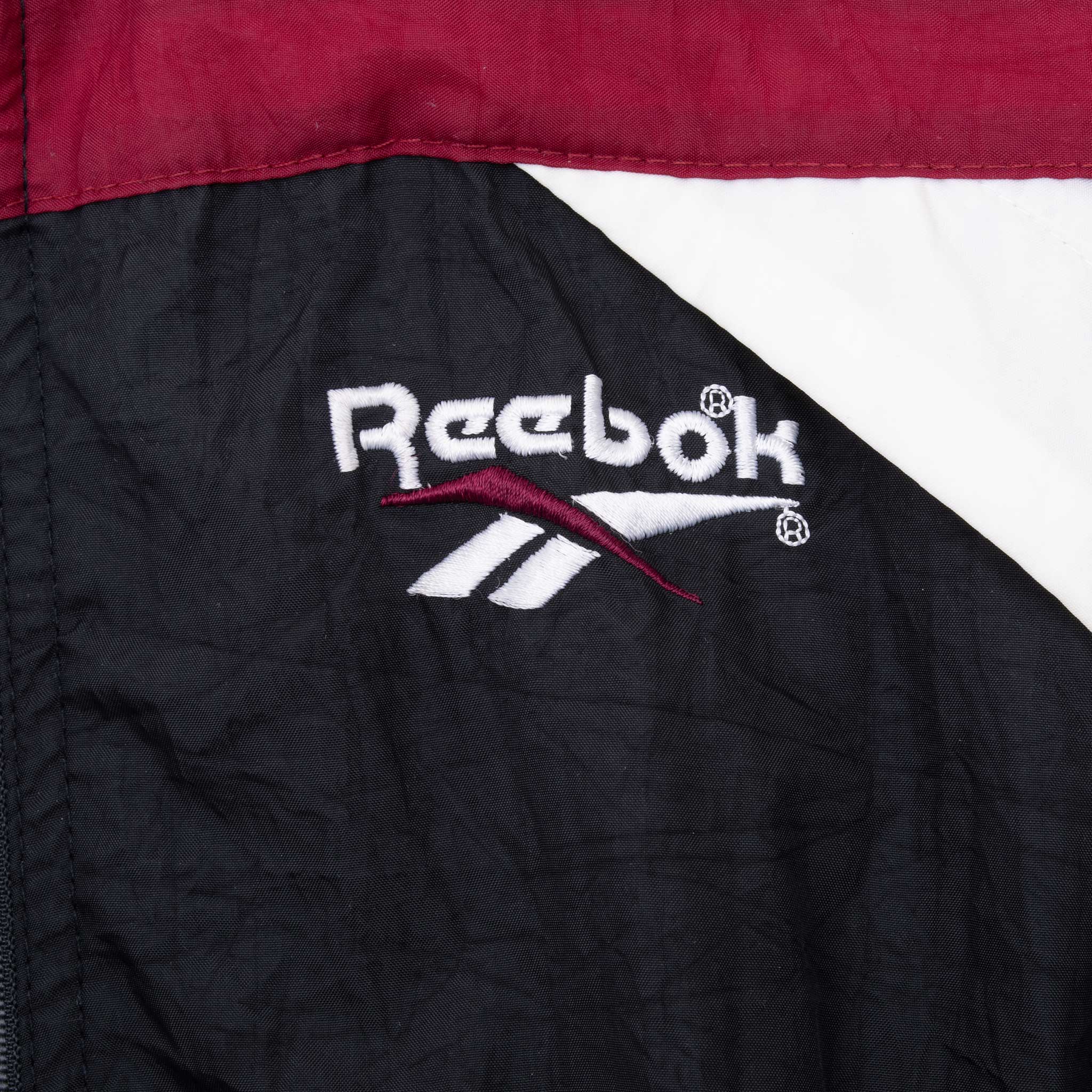 Vintage Reebok Windbreaker Jacket 1990S Size Medium