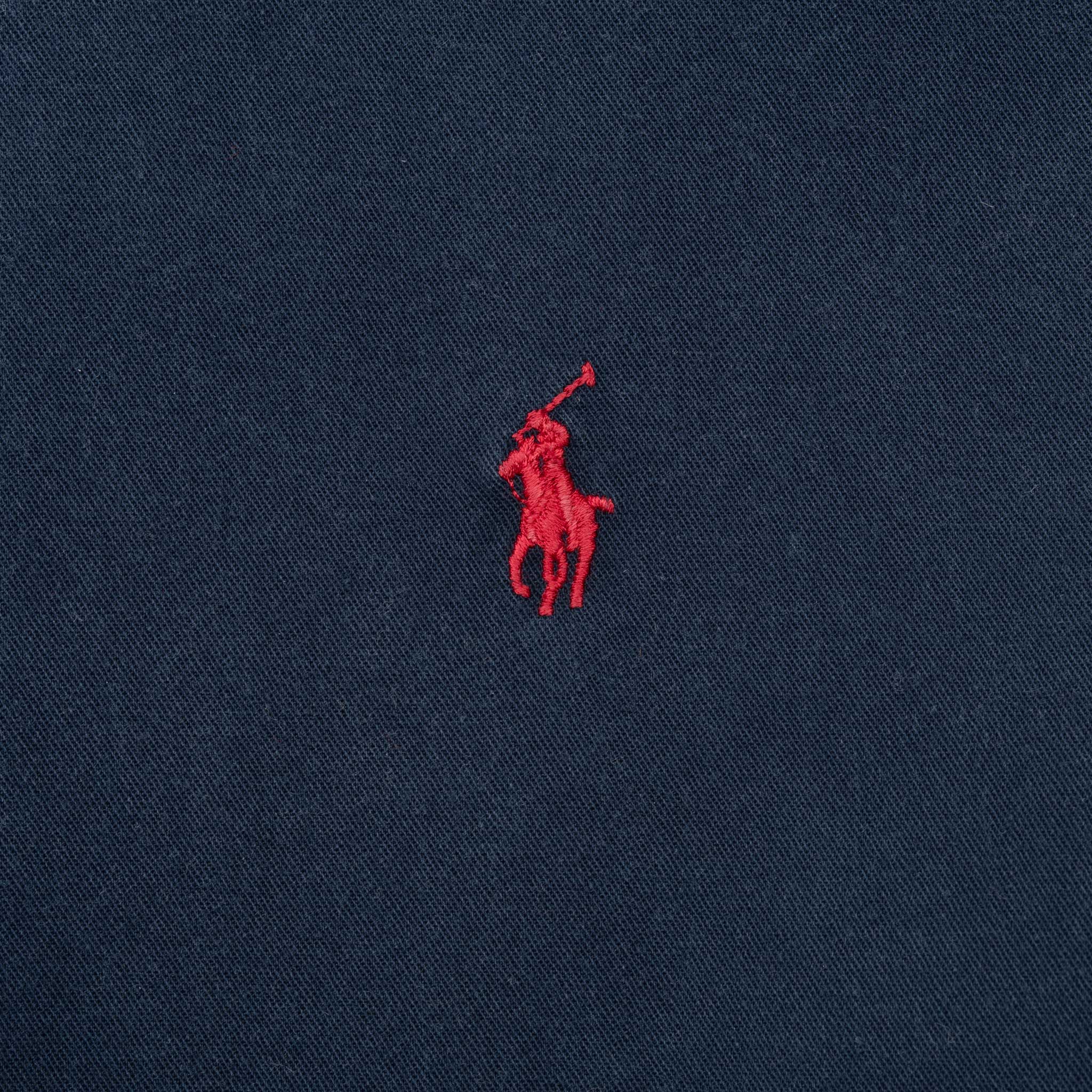 Vintage Ralph Lauren Blue Shirt 1990S Size Large Made In Usa