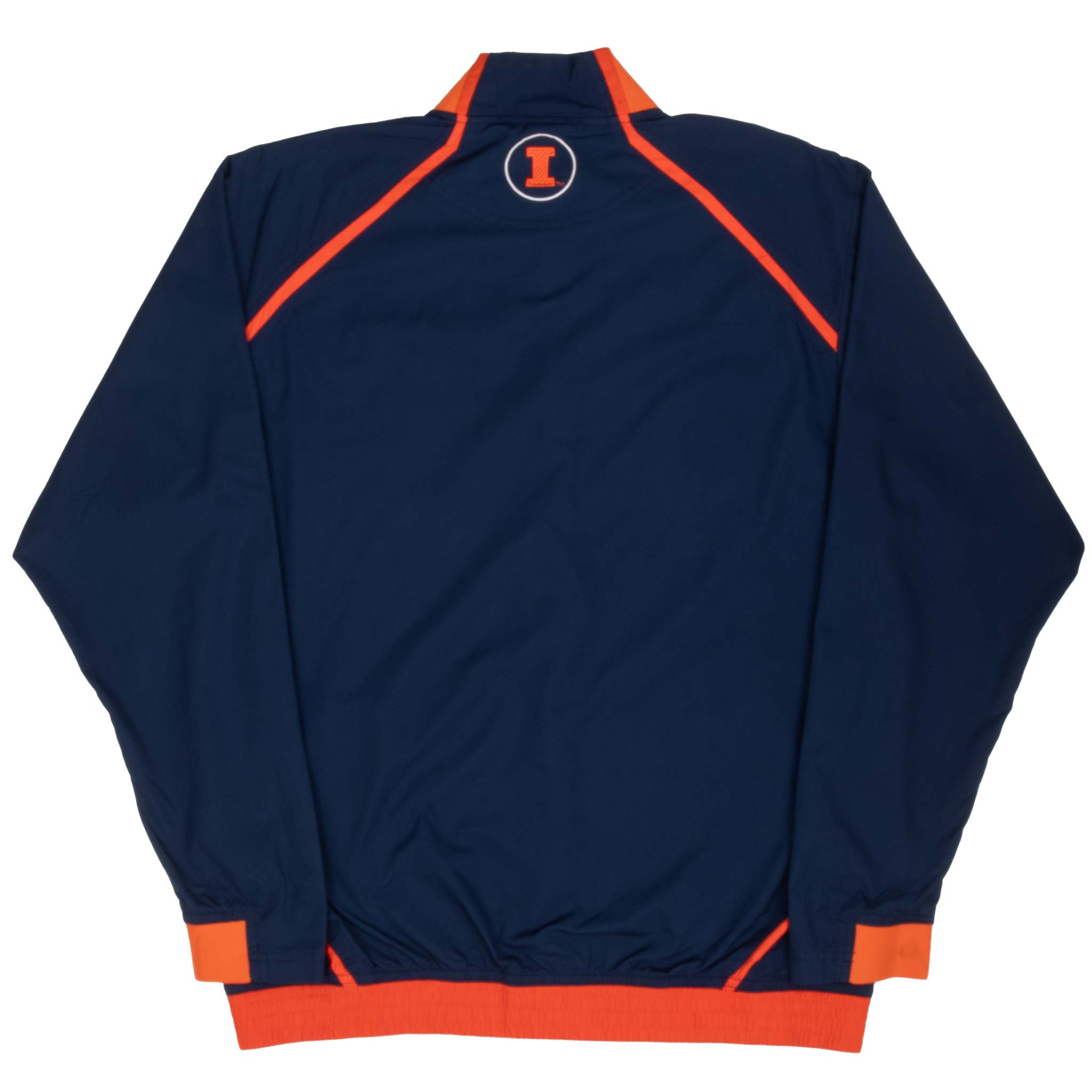 Vintage Nike Ncaa University Of Illinois Windbreaker Jacket 2000S Size Small