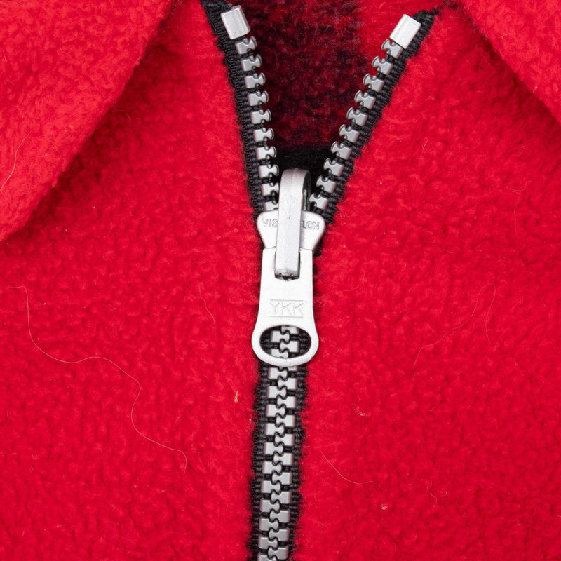 Vintage Marlboro Reversible Fleece Quarter Zip Jacket 1990S Size XL