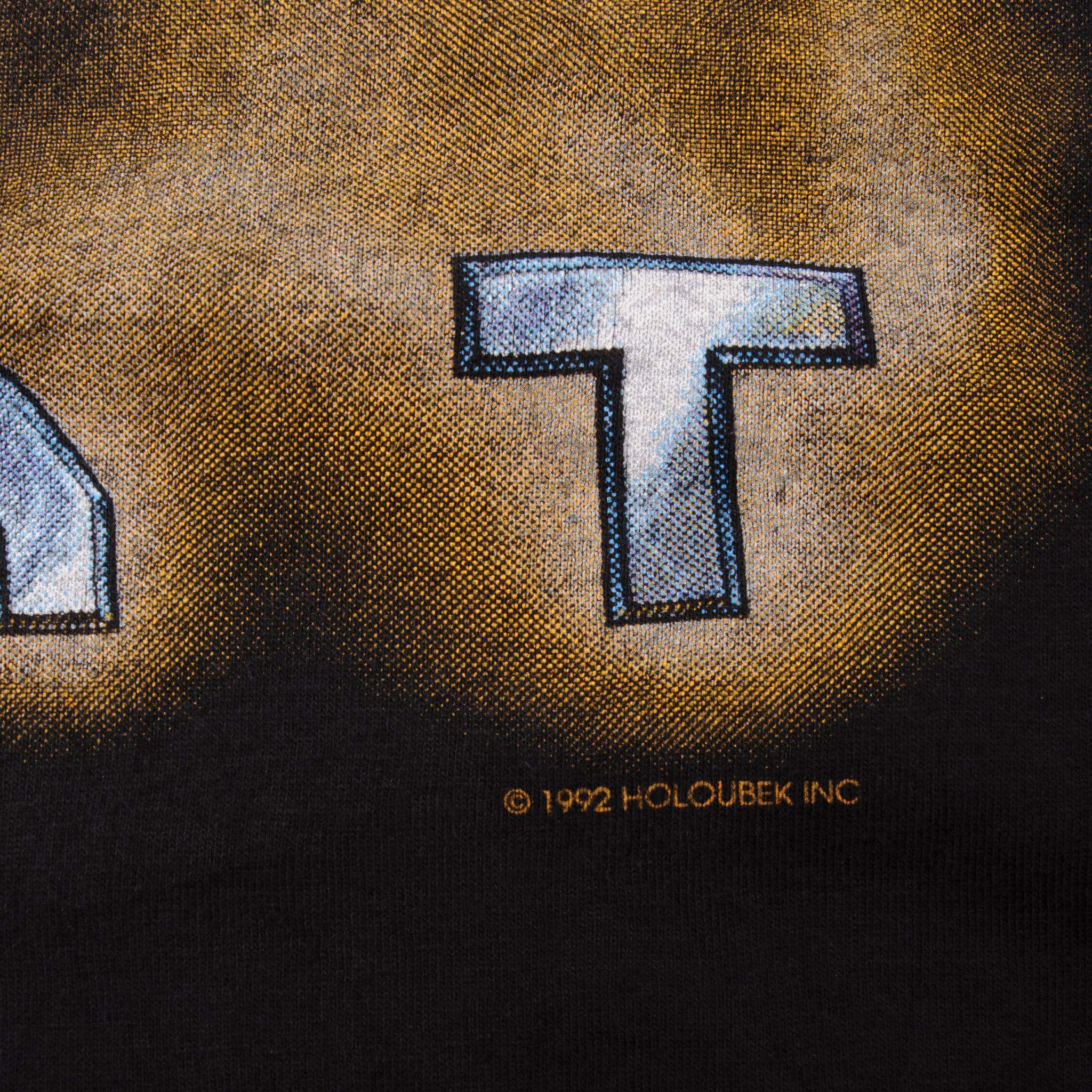 Vintage Harley Davidson Street Heat Napoleon Ohio Tee Shirt 1992 Size L With Single Stitch Made In USA