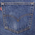 Beautiful Indigo Levis 501 Jeans 1990s Made in USA with Medium Wash   Size on tag 34X34 Actual Size 34X32 Back Button #524
