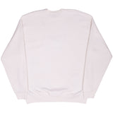 Vintage Nike Air Big Center Swoosh Cream Sweatshirt 1990S Size XL Made In Usa