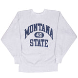 Vintage Champion Reverse Weave Montana State Sweatshirt 1990S Size XL