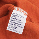 Vintage Polo Ralph Lauren Orange Quarter Zip Sweater 1990s Size XL