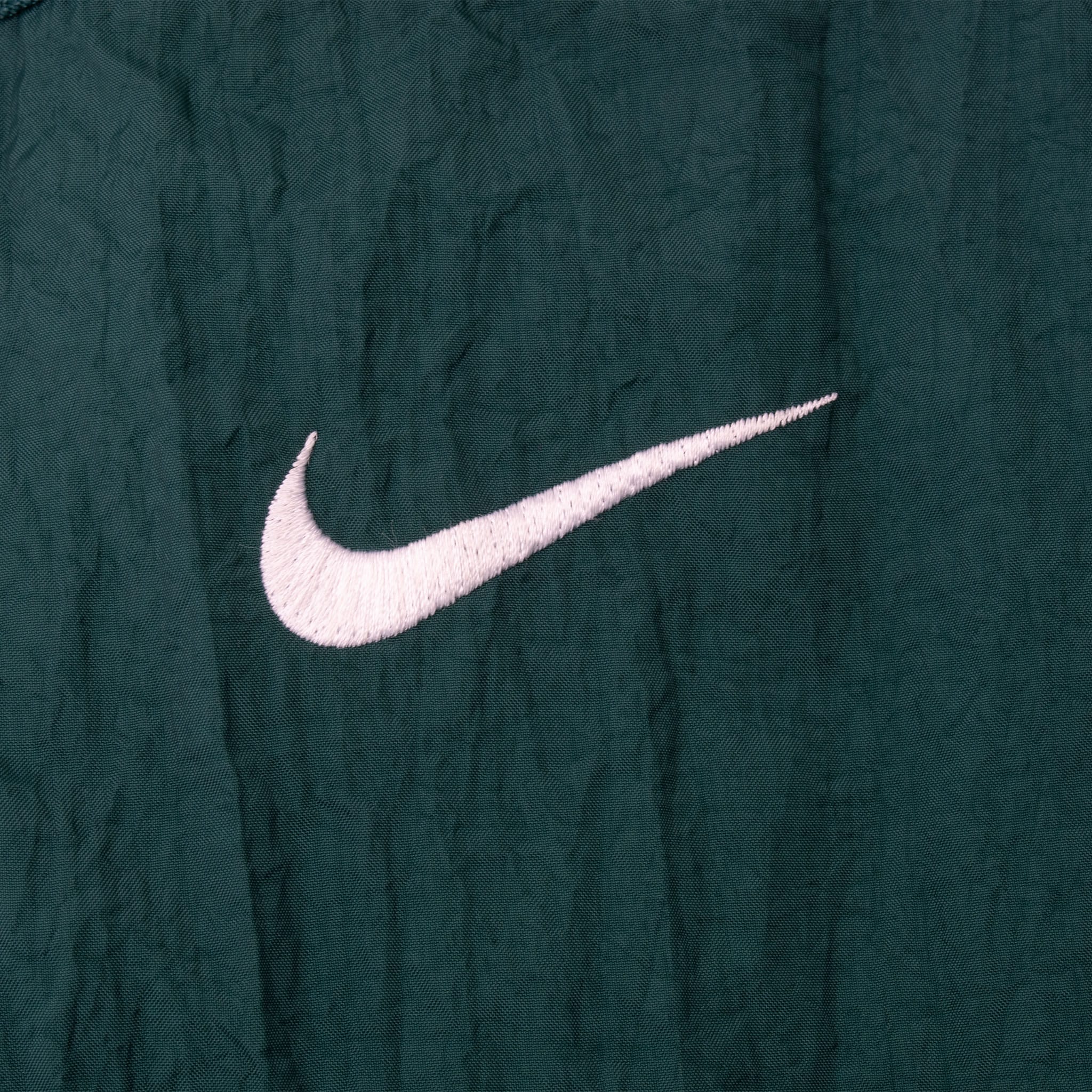 VINTAGE NIKE GREEN WINDBREAKER JACKET 1990S MEDIUM