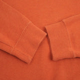 Vintage Polo Ralph Lauren Orange Quarter Zip Sweater 1990s Size XL