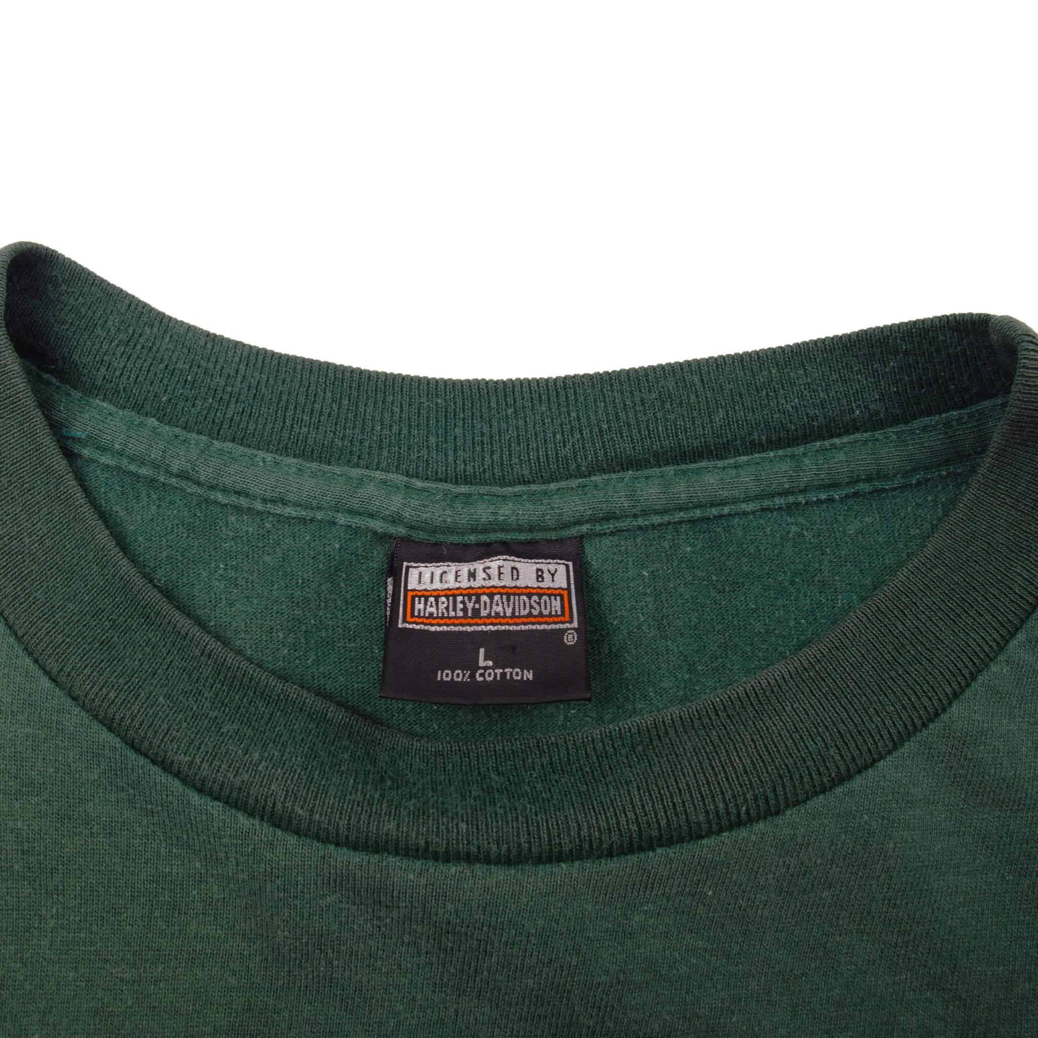 VINTAGE HARLEY DAVIDSON TEE SHIRT 1995 SIZE LARGE MADE IN USA