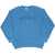 Vintage Nike Spellout Swoosh Blue Sweatshirt 1990S Size Large Made In Usa