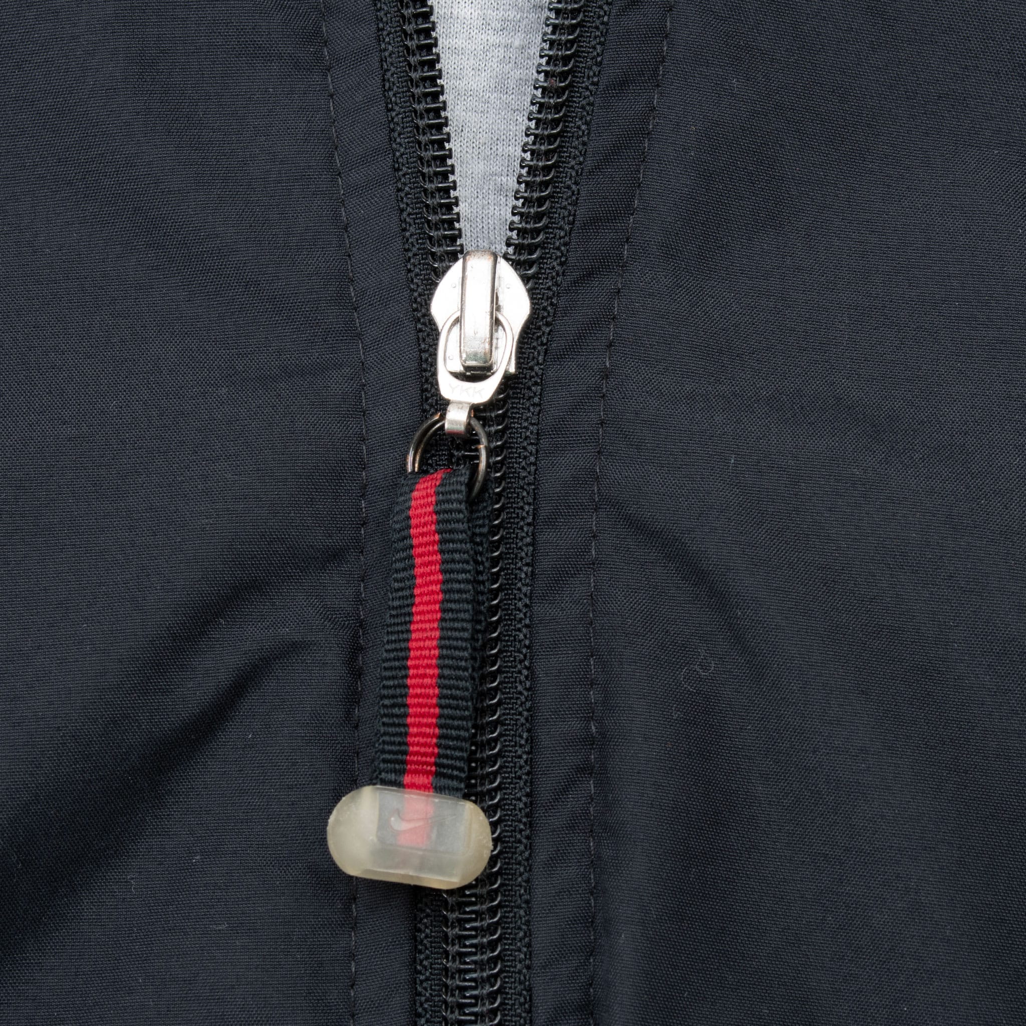 VINTAGE NIKE BLACK SWOOSH WINDBREAKER JACKET 2000S XL