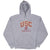 Vintage Usc Russell Grey Hoodie Sweatshirt 1990S Size Large