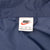 VINTAGE NIKE BIG SWOOSH NAVY BLUE WINDBREAKER JACKET 1990S XL