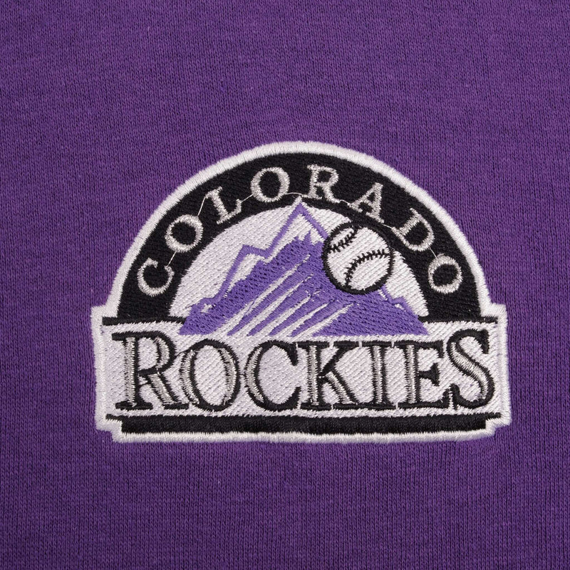 Vintage MLB Colorado Rockies 1990S Purple Sweatshirt Size Medium