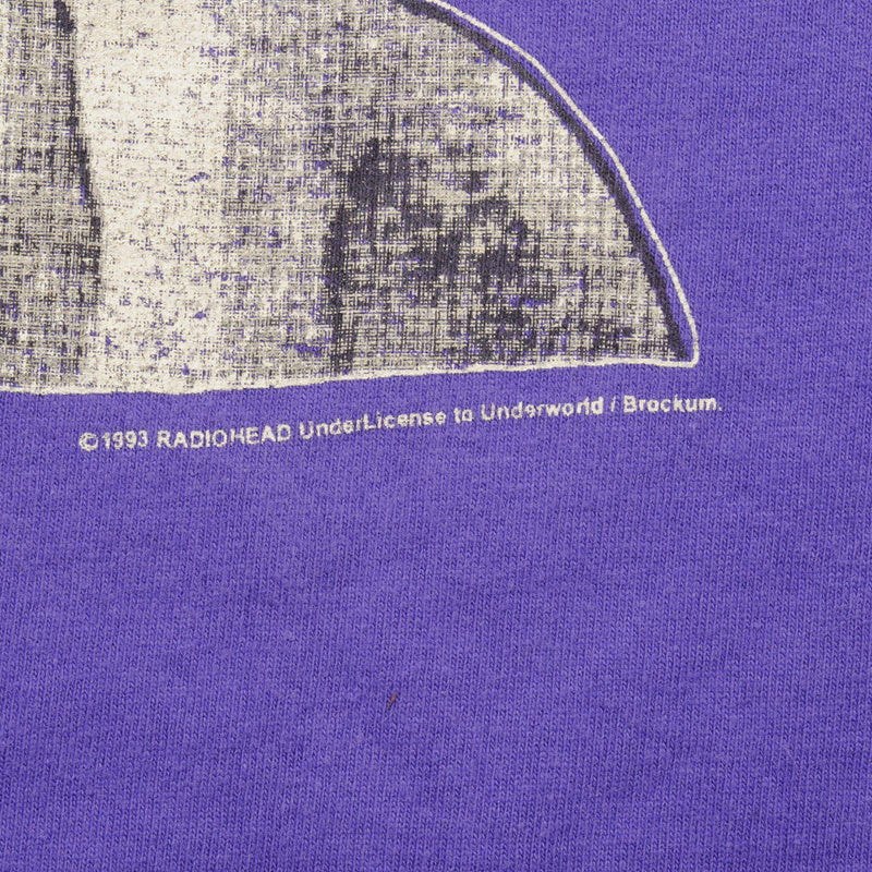VINTAGE RADIOHEAD PABLO HONEY TOUR TEE SHIRT 1993 SIZE XL