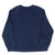 Vintage Ralph Lauren 1990S Classic Navy Blue Crewneck Sweatshirt Size Large