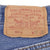 Beautiful Indigo Levis 501 Jeans 1980s Made in USA with Medium Wash   Size on tag 32X38 Actual Size 31X34 Back Button #524