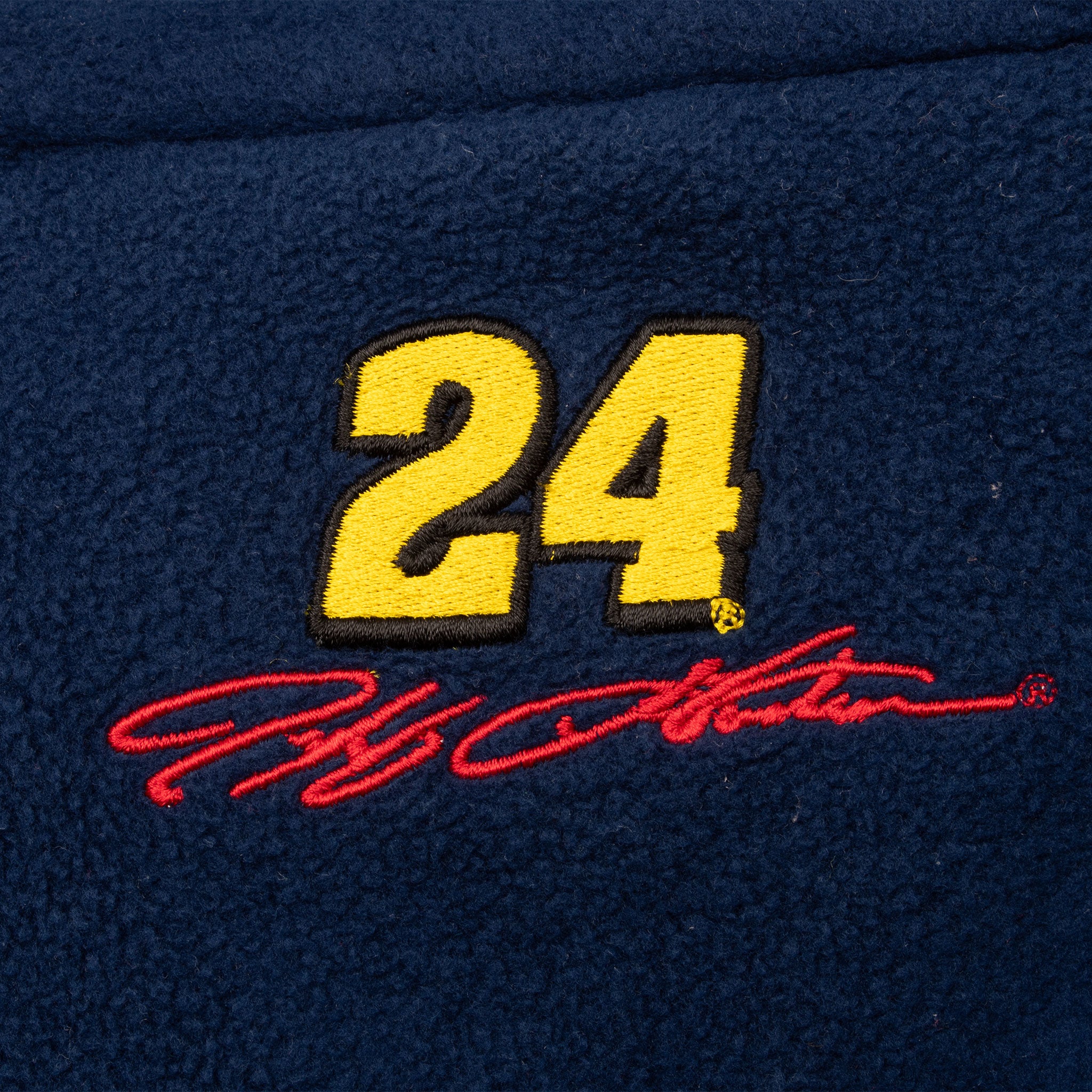 Vintage Nascar Jeff Gordon Dupont Racing Fleece Jacket 1990S Size XL