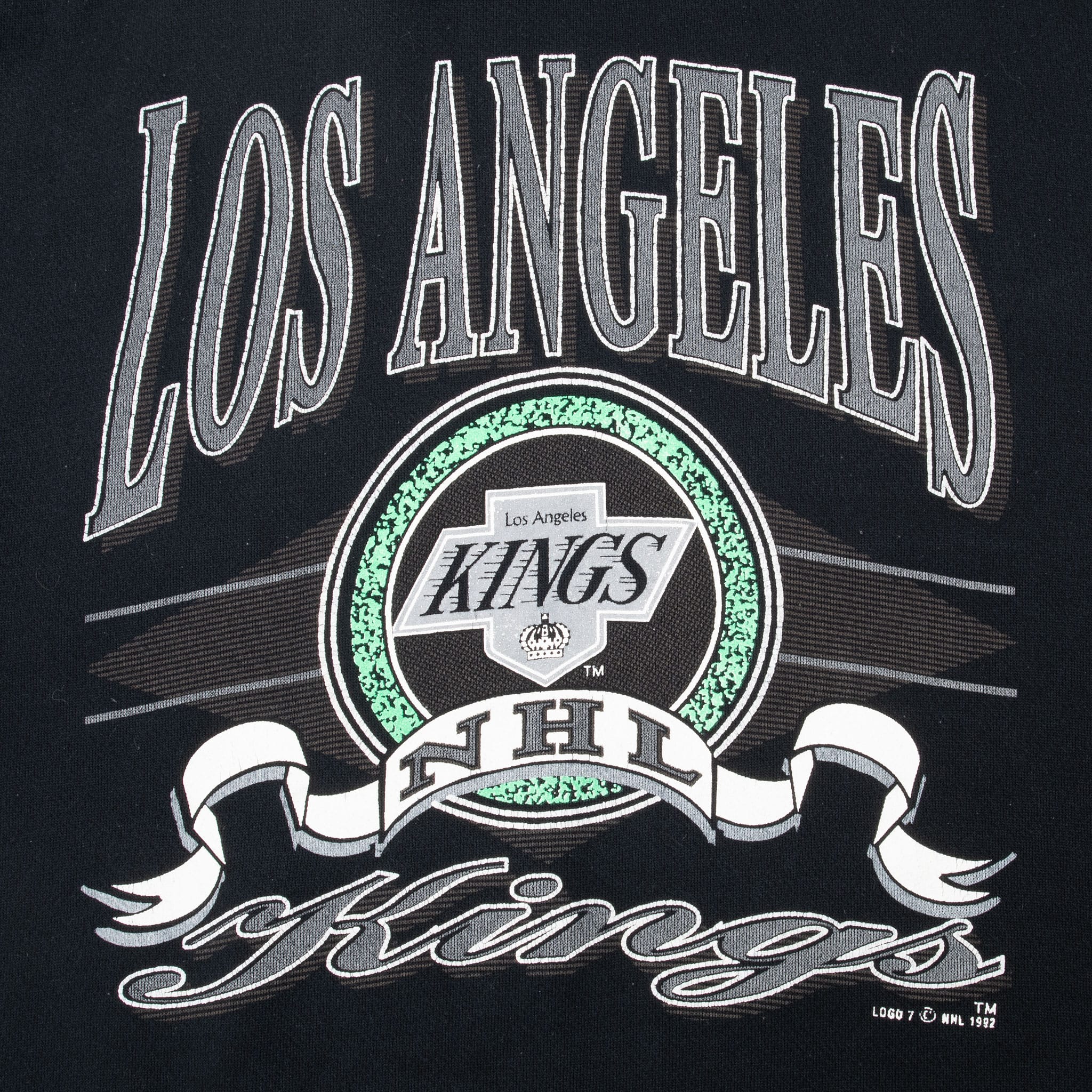 Vintage NHL Los Angeles Kings Sweatshirt 1992 Size XL Made In USA
