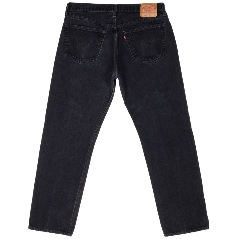 Beautiful Vintage Black Levis 501 Jeans 1990S Size 36X31 Made in USA

Size on Tag 38X32 Actual Size 36X31

Back Button #522


