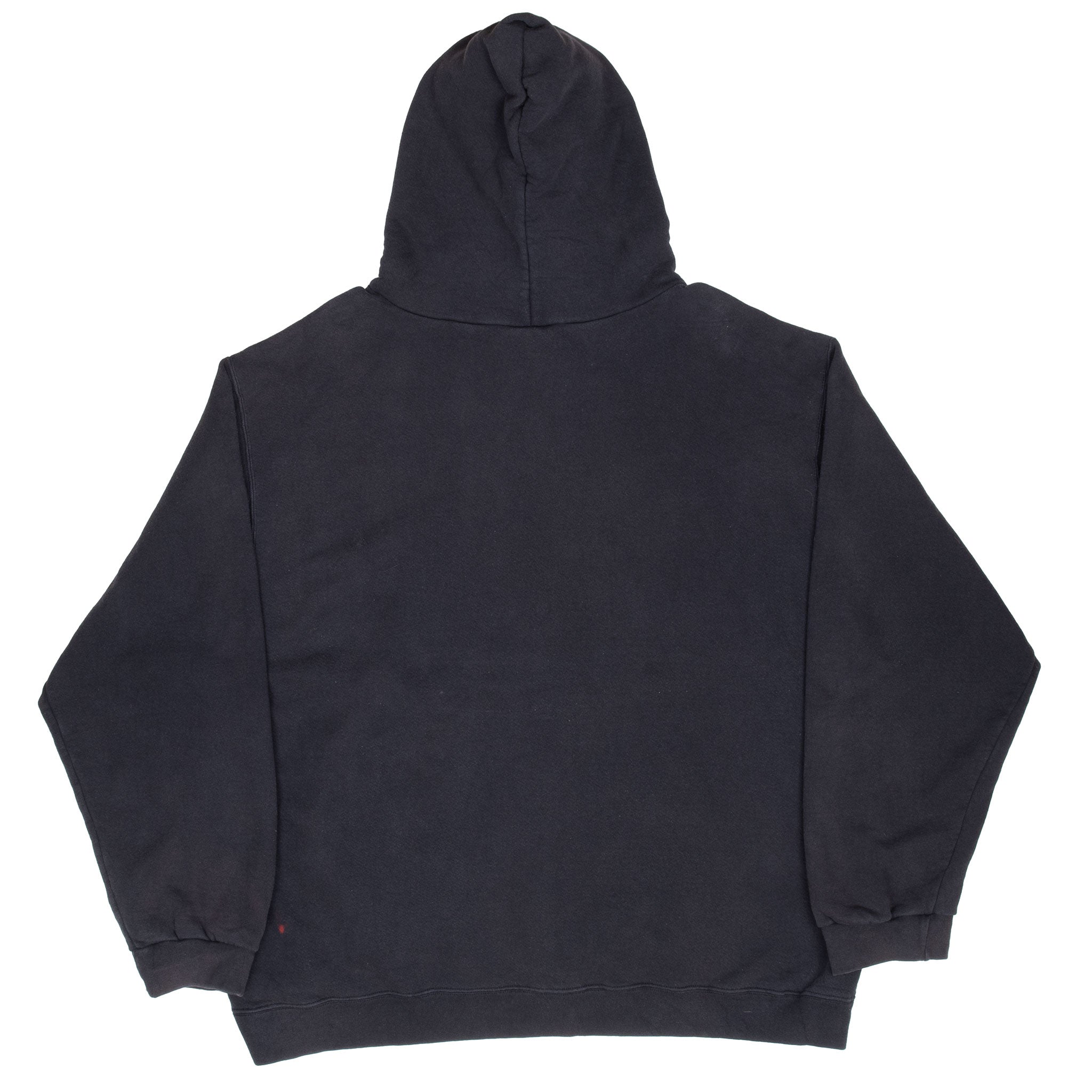 Vintage Nike Center Swoosh Black Hoodie 1990S Travis Scott Size 2Xl