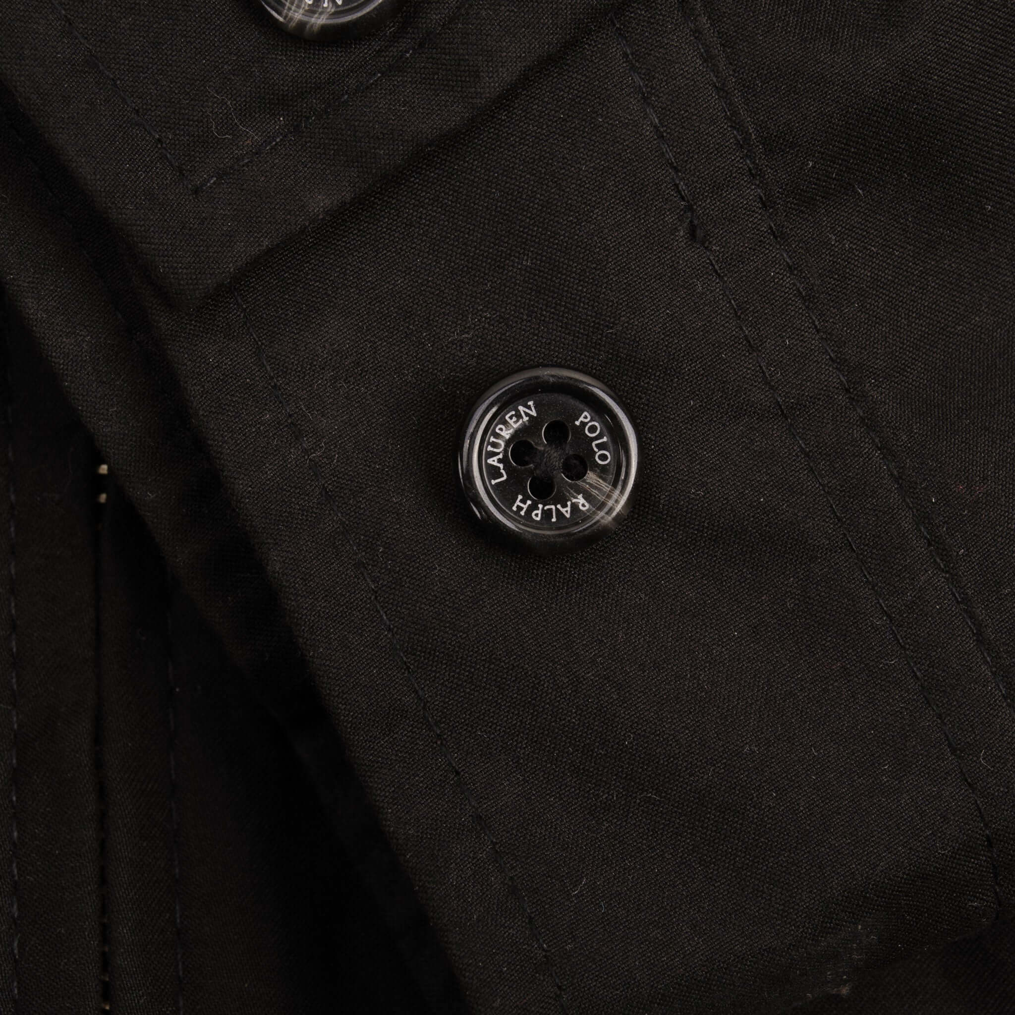 Vintage Polo Ralph Lauren Black Harrington Golf Jacket 1990S Size 2XL