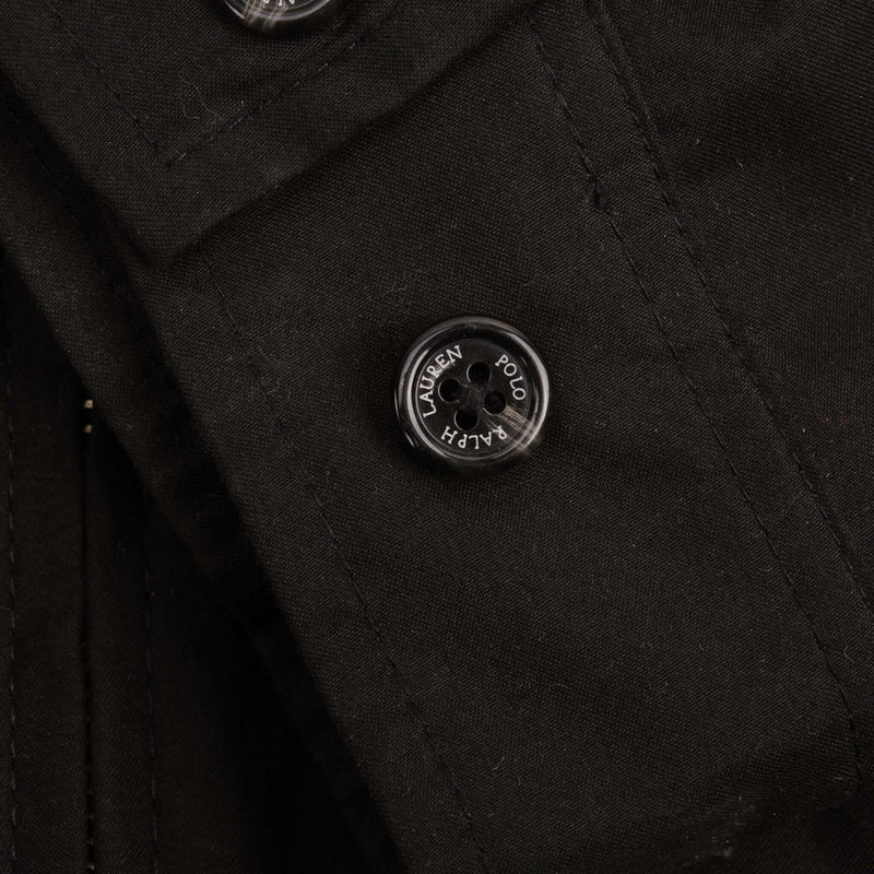 VINTAGE POLO RALPH LAUREN BLACK HARRINGTON GOLF JACKET 1990S