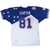 Back of blue and white NFL Pro Bowl jersey with Carter name and number 81