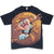 Vintage All Over Print Looney Tunes Taz Tee Shirt 1997 Size XL