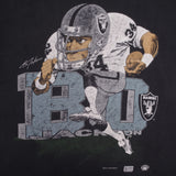 Vintage NFL Los Angeles Raiders Bo Jackson Tee Shirt 1987 Size Large Made In Usa