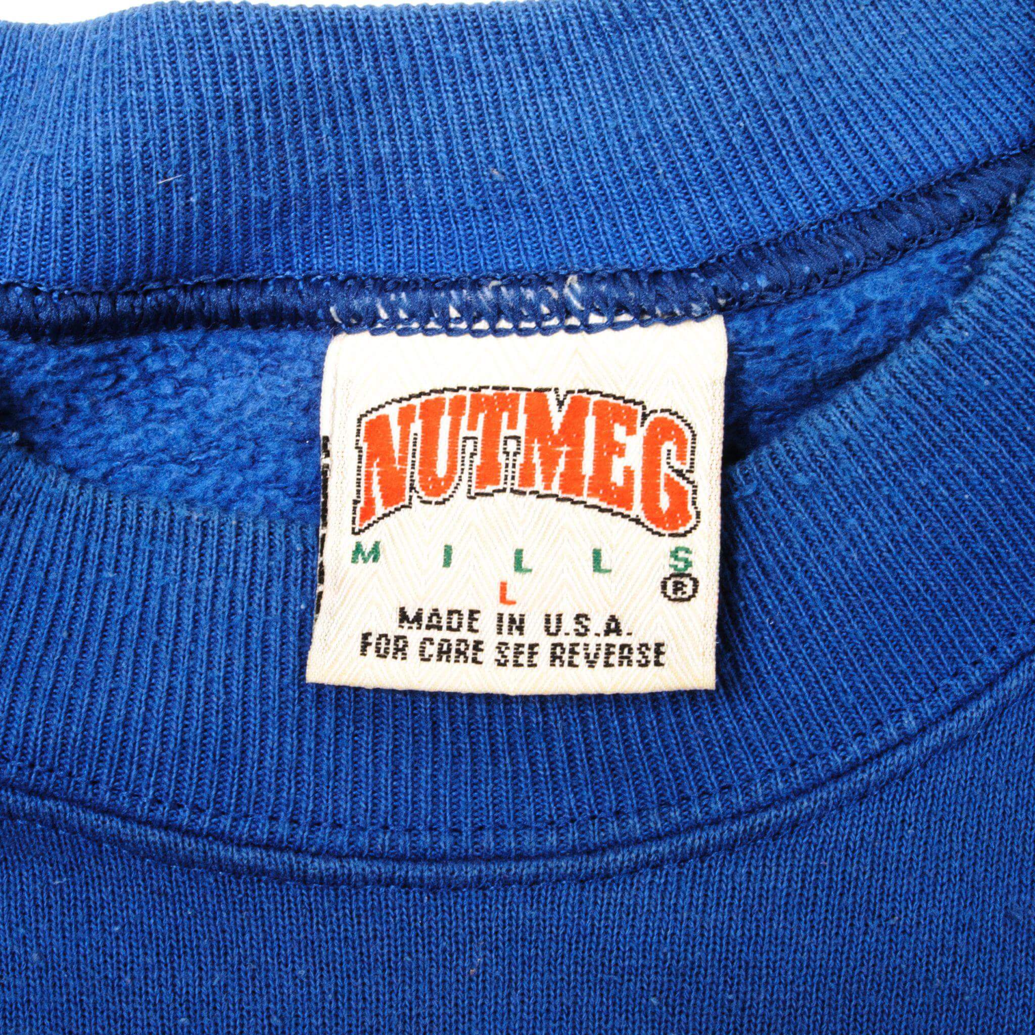 Vintage Label Tag Nutmeg Mills 