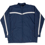  Vintage Nike Navy Blue Windbreaker Jacket 2000S Size XL