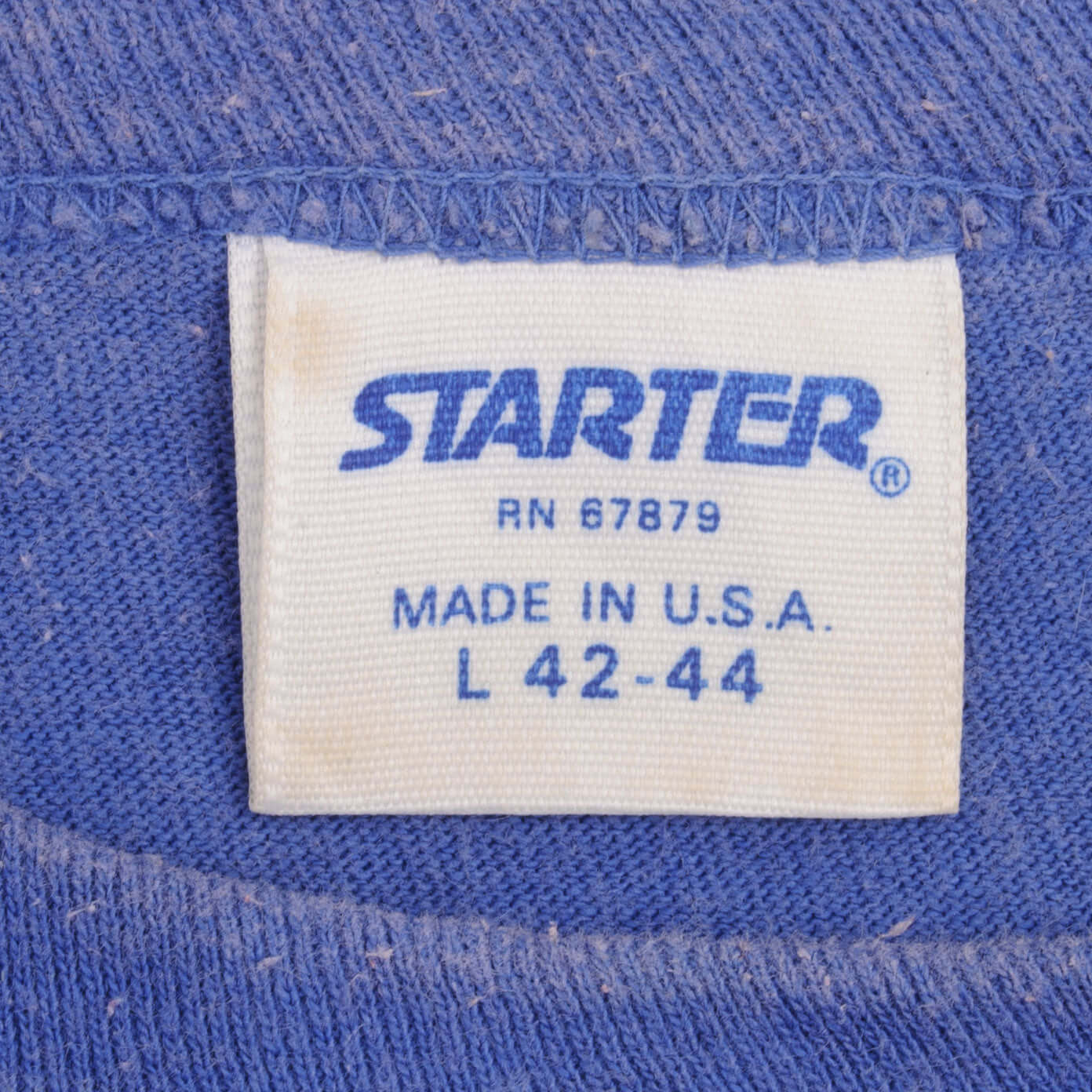 Vintage Blue MLB New York Mets World Series Champions 1986 Tee Shirt Size Large Made In USA With Single Stitch