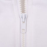 Vintage Nike Checkered White Full Zip Sweatshirt 1990S Size XL