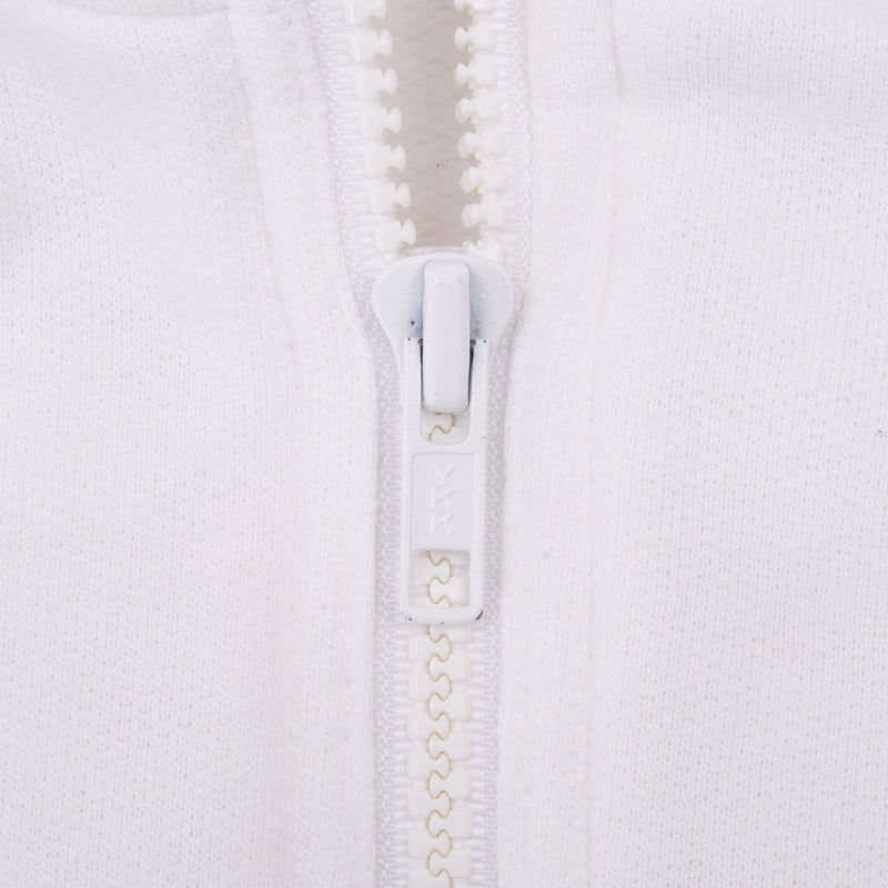 Vintage Nike Checkered White Full Zip Sweatshirt 1990S Size XL