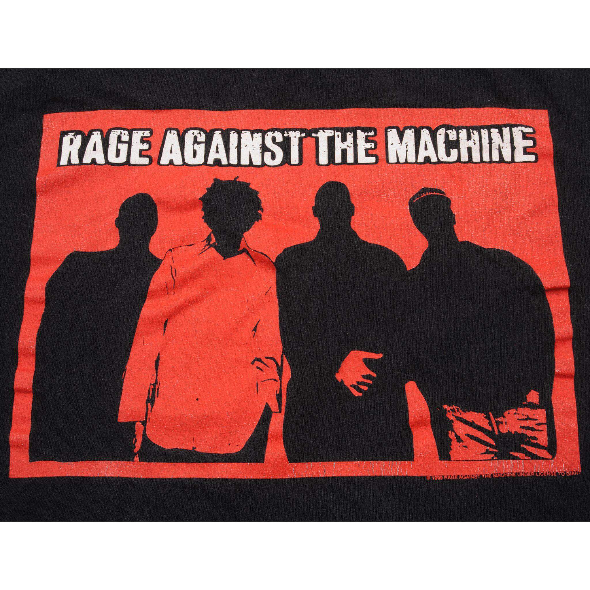 VINTAGE RAGE AGAINST THE MACHINE TEE SHIRT 1999 SIZE MEDIUM