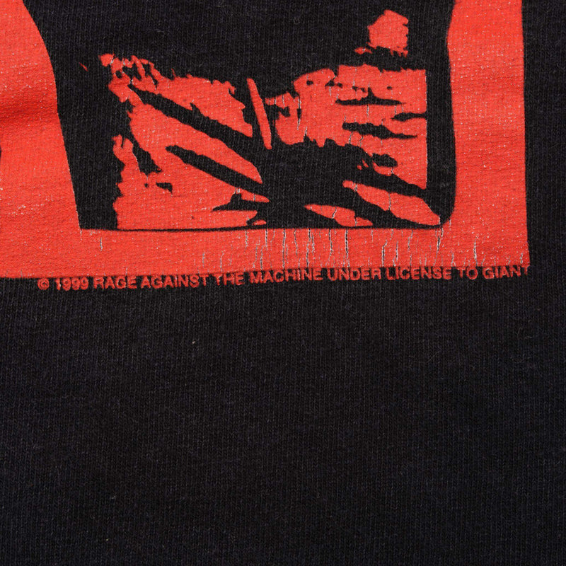 VINTAGE RAGE AGAINST THE MACHINE TEE SHIRT 1999 SIZE MEDIUM