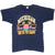 Vintage University Of Michigan Rose Bowl 1990 Champion Tee Shirt 1980s Size Medium Made In USA With Singe Stitch Sleeves