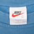 Vintage Nike Spellout Swoosh Blue Sweatshirt 1990S Size Large Made In Usa