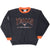 Vintage Ncaa Texas Longhorns Embroidered Black Sweatshirt 1990S Size Medium