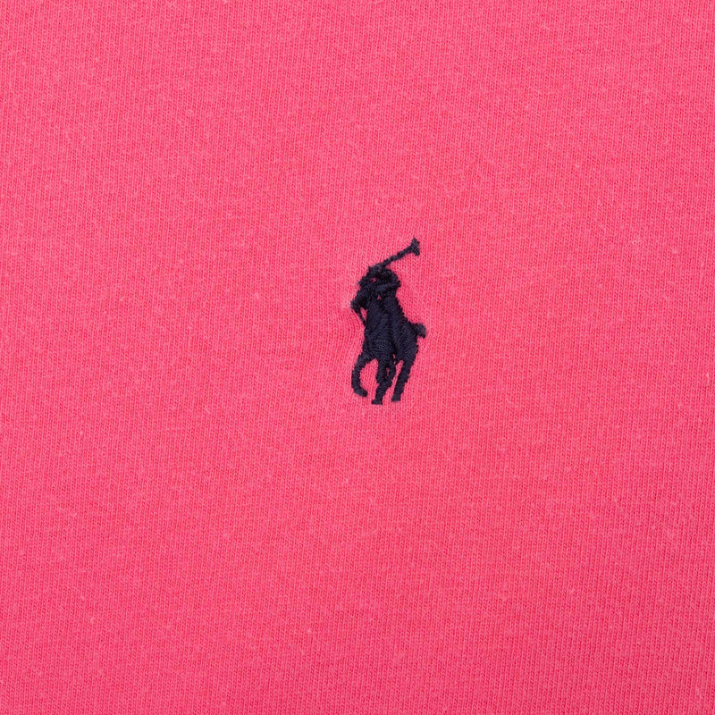 Vintage Polo Ralph Lauren Pink Tee Shirt 1990S Size Large