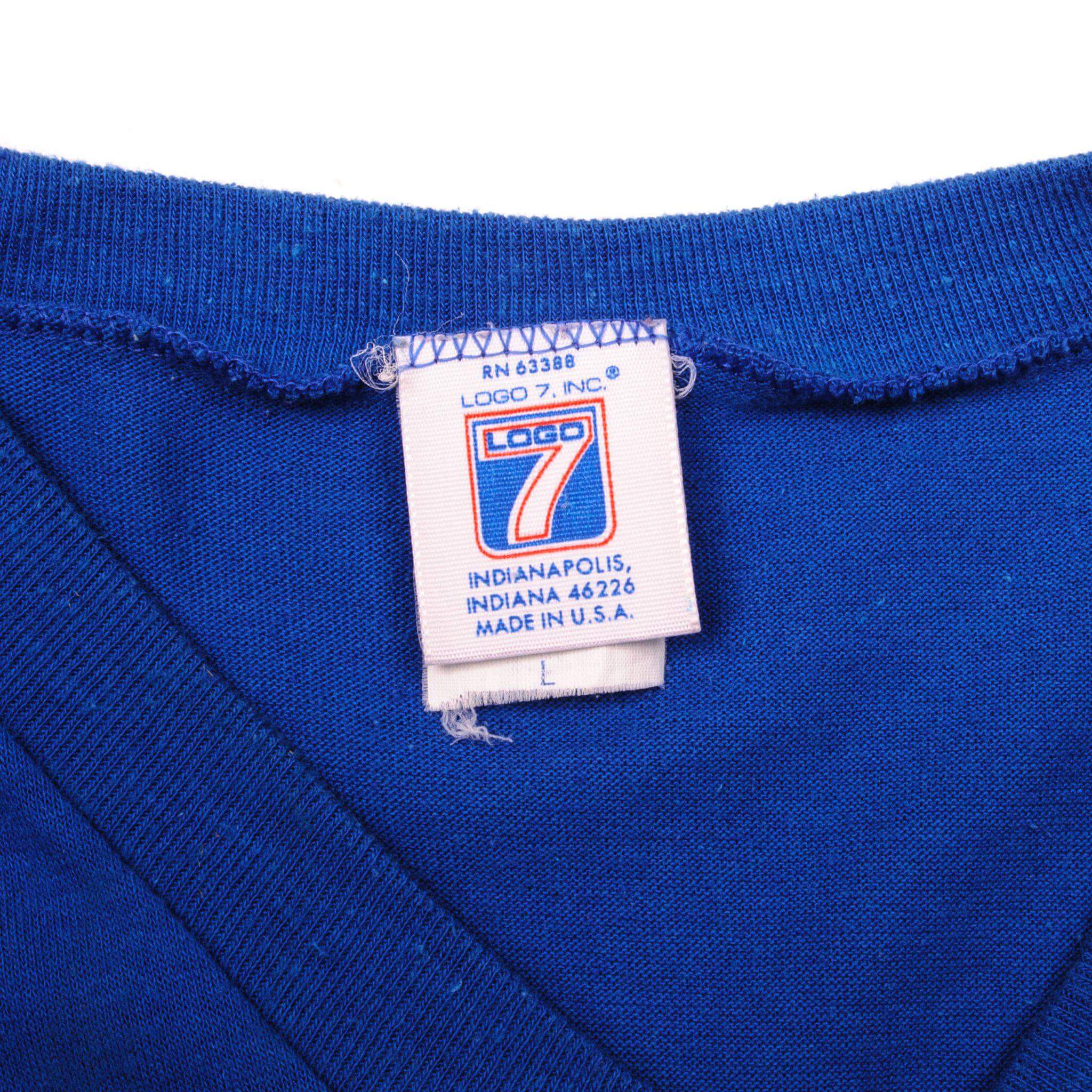 Vintage Label Tag Logo 7 80s 1980s