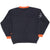 Vintage Ncaa Texas Longhorns Embroidered Black Sweatshirt 1990S Size Medium