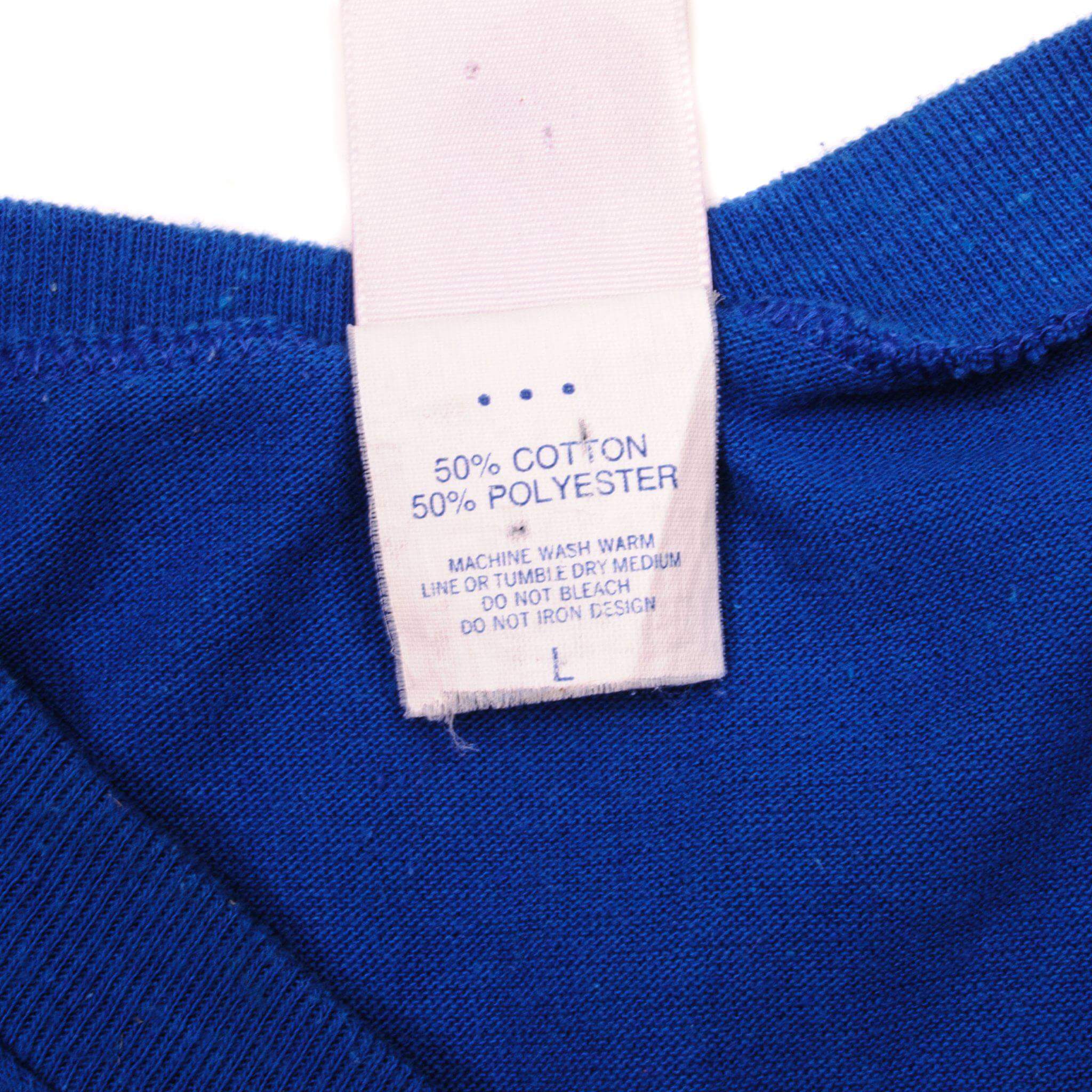 VINTAGE NFL LOS ANGELES RAMS TEE SHIRT 1980s SIZE MEDIUM MADE IN USA