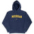Vintage Nike Ncaa University Of Michigan Hoodie Sweatshirt 1990S Size Medium