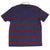 Vintage Polo Ralph Lauren Striped Blue And Red Polo Shirt Size Medium